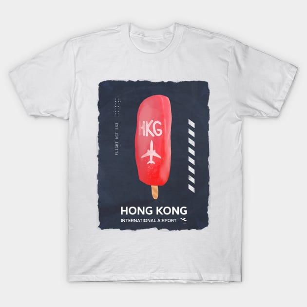 Hong Kong ice cream T-Shirt by Woohoo